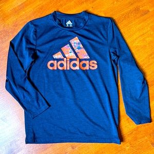 Adidas LS athletic tee - size Medium 10/12